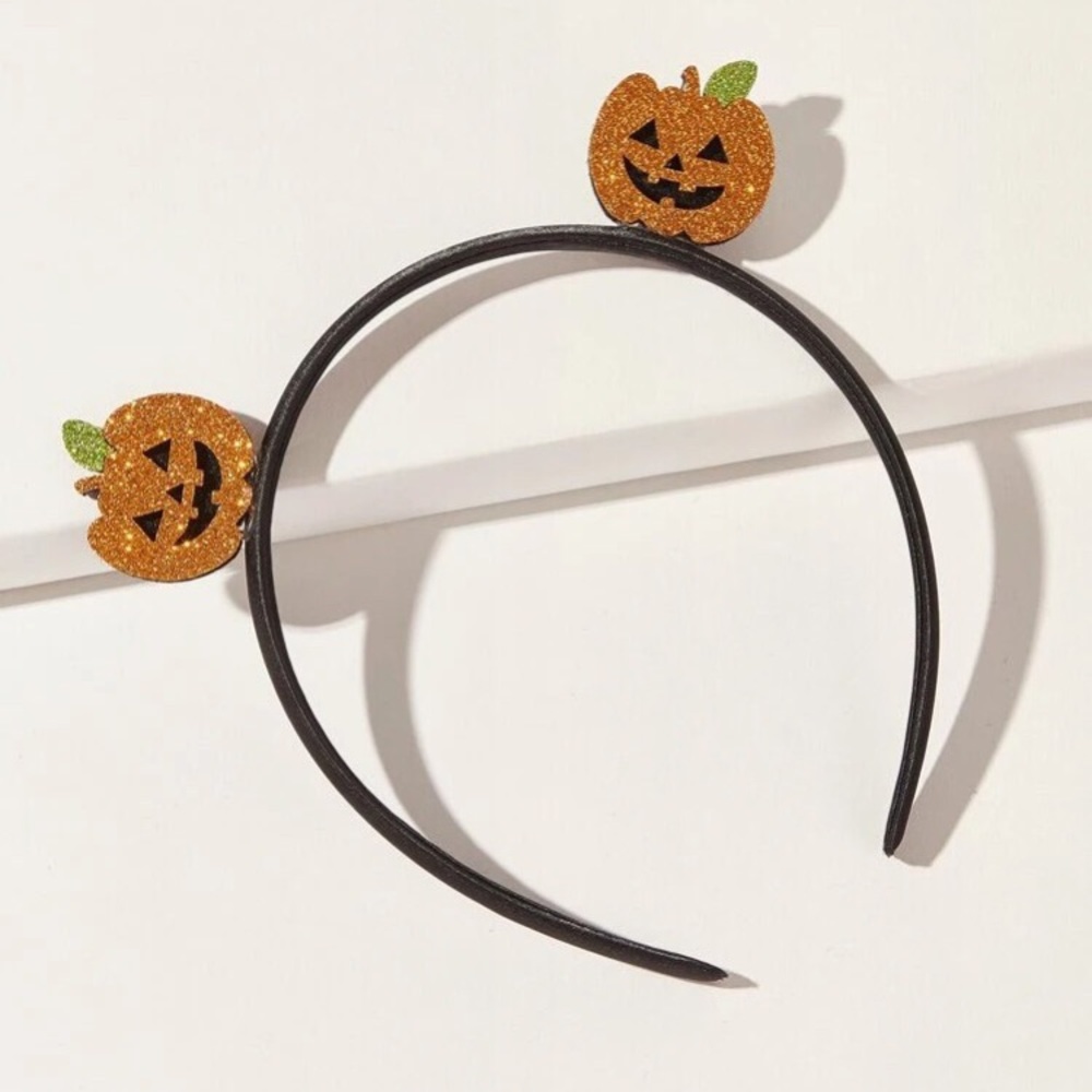 🎃 Cute, fun, & shiny jack-o-lantern headband 🎃